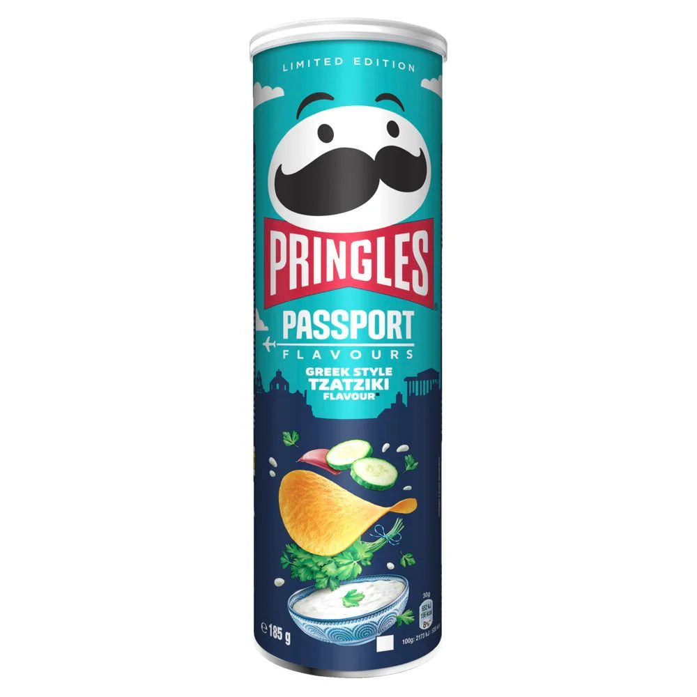 Pringles Chips Passport Greek Style Tzatziki
