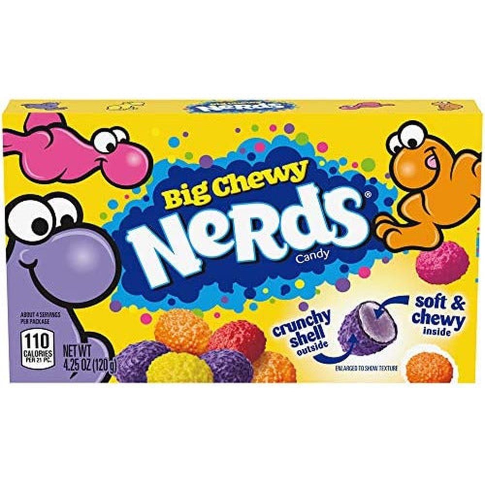 Wonka Nerds Big Chewy Candy Box - Anti-Gaspi ( 12/2024 )
