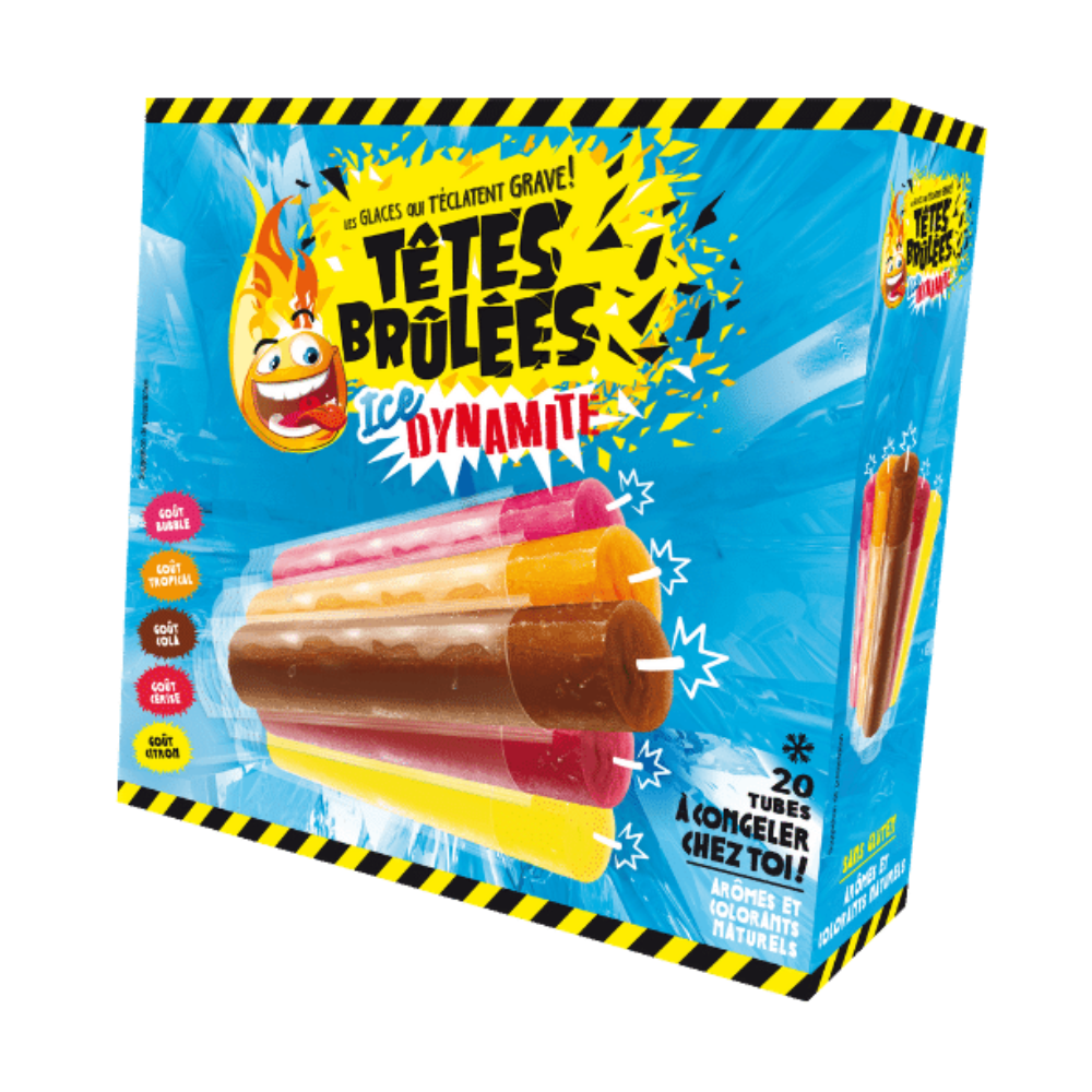 Sucettes à Congeler Têtes Brûlées Ice Dynamite - boîte de 20