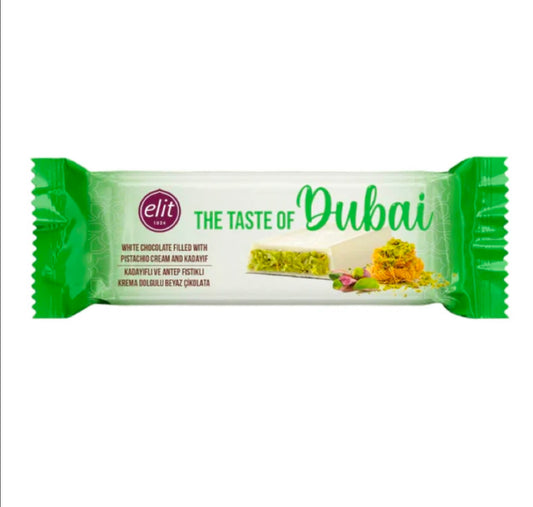 Elit The Taste Of Dubai - White Chocolate Filled Pistachio Cream With Kadayif