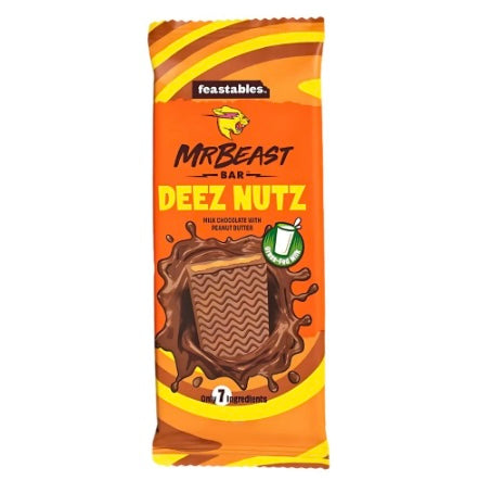 Mr Beast Feastables Chocolate Bar Deez Nutz Small 🍫