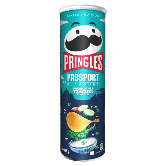 Pringles Chips Passport Greek Style Tzatziki